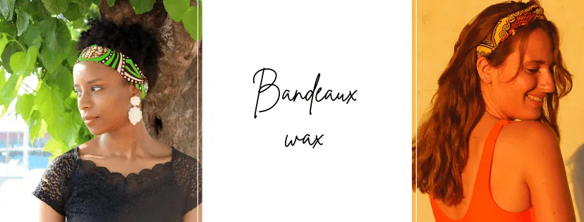Bandeaux cheveux wax - ALEGRIHEAD Accessoires cheveux