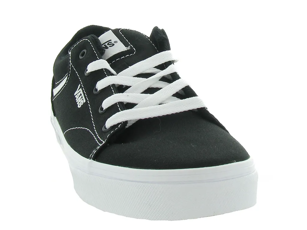 baskets et sneakers -  - junior garcon - Toile Jean - Noir - Vans