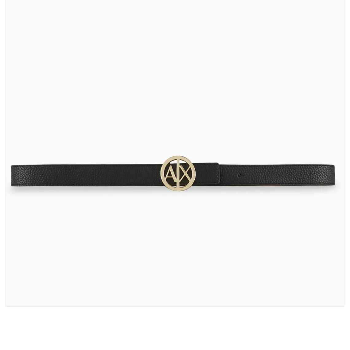 Ceinture femme sythétique noir/or | 3 Suisses