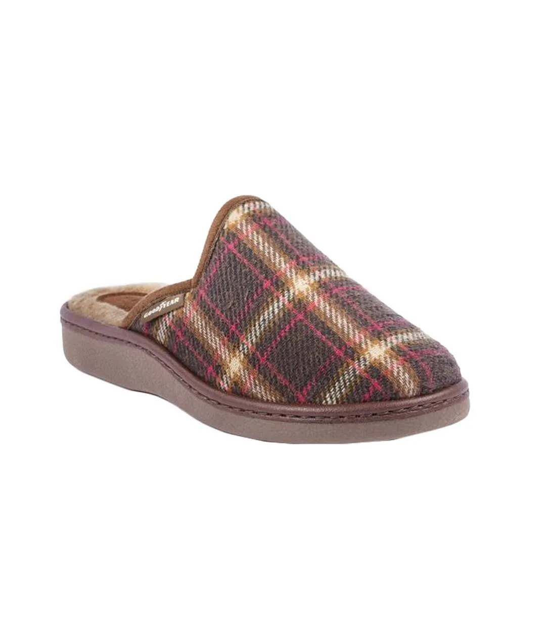 Chaussons frank homme marron Goodyear