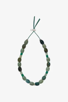 Collier en agate et aventurine Vénus Estelle