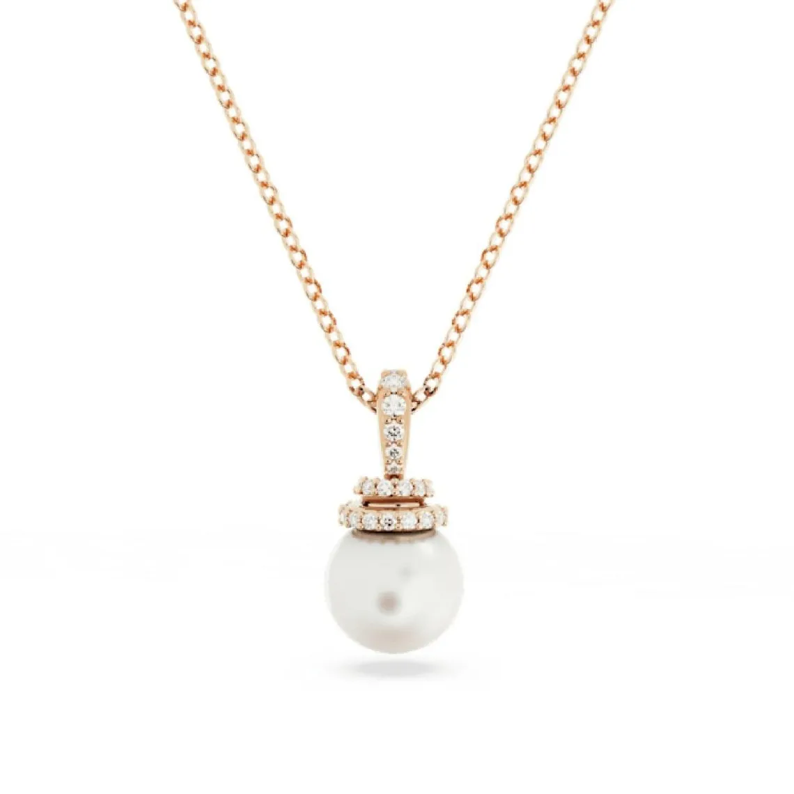 Collier Femme 5669523 SCRY White/ROS - Mp Originally   | 3 Suisses