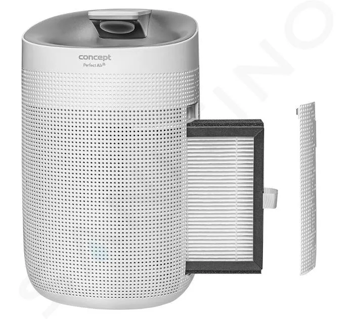 Concept - Déshumidificateur et purificateur d'air Perfect Air, blanc ov1200