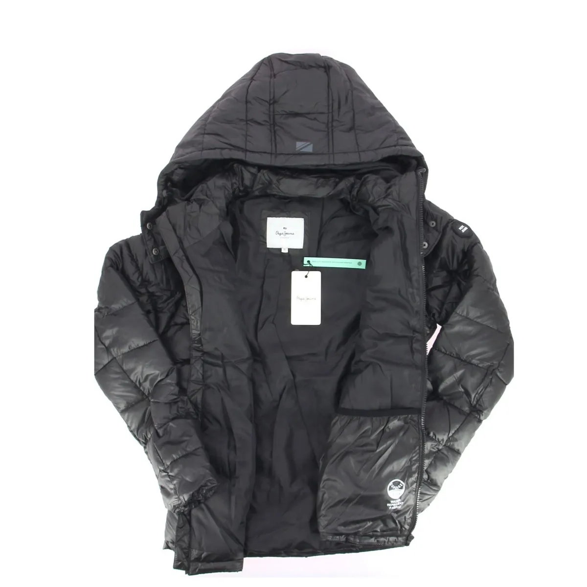 Doudoune femme PEPE JEANS noire - Matière noble 59.90€