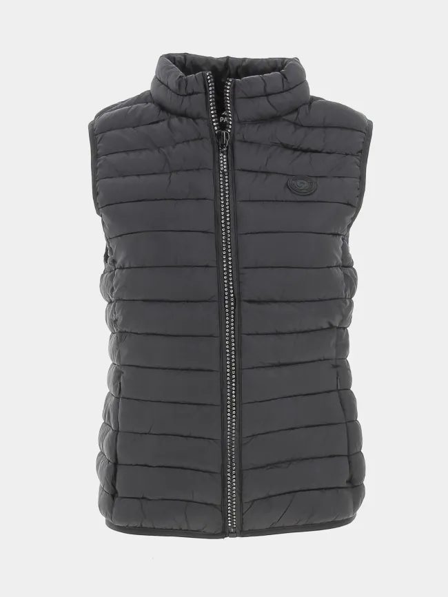 Doudoune sans manche strass noir femme - Treeker 9 | wimod