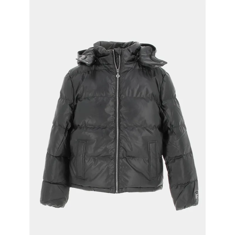 Doudoune sans manches terry 2 noir fille - Teddy Smith | wimod