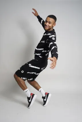 Ensemble Sweat Crew Neck Short MIAMI BLACK