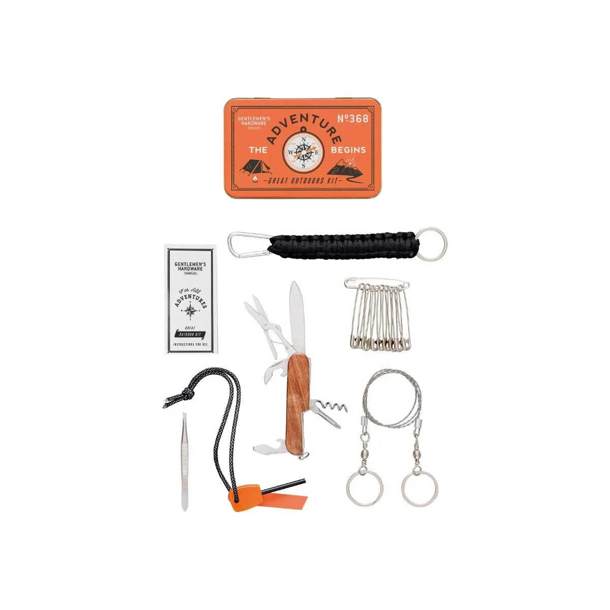 Gentlemen's Hardware - Kit de survie voyage