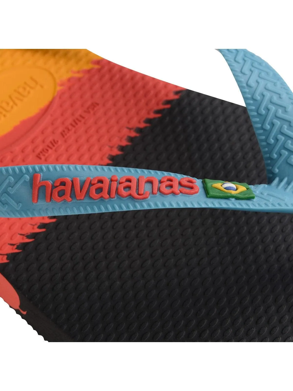HAVAIANAS Tongs adultes unisexes Hav. Brasil Tech 4147239.0090 Noir