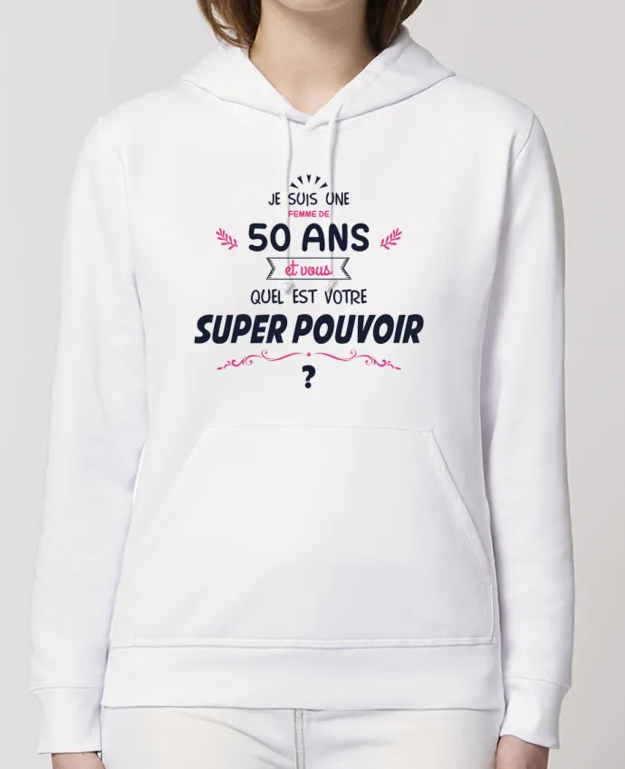 Hoodie 50 ans Super Pouvoir - Anniversaire Par tunetoo