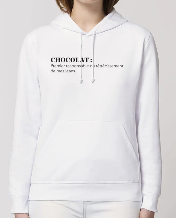 Hoodie Chocolat : Responsable du rétrécissement des jeans Par tunetoo