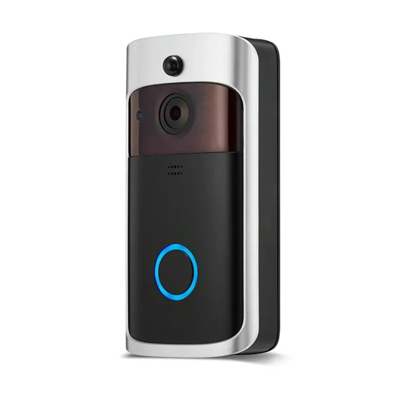Interphone Vidéo Sécurité WiFi Vision Nocturne HD