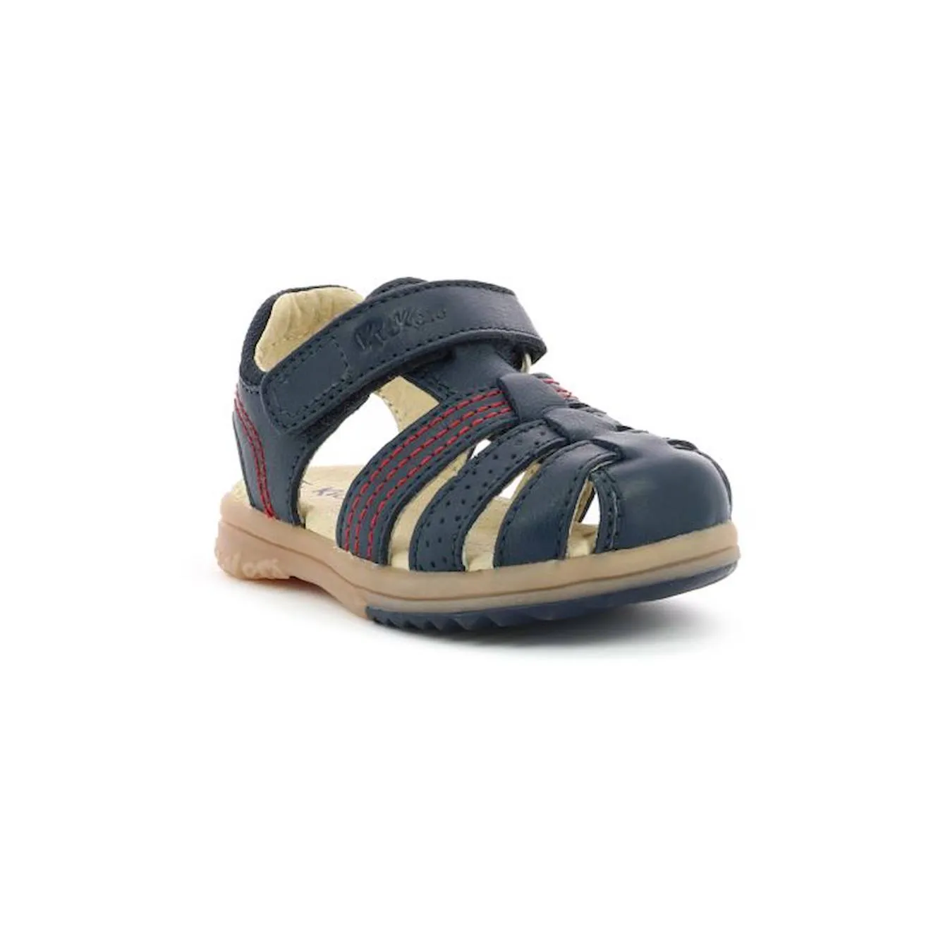 KICKERS Sandales Platinium marine bleu - Kickers