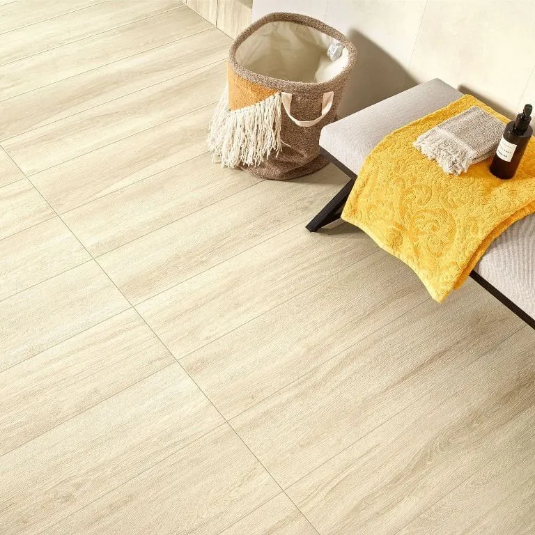 Love Tiles Timber White Grip 20x100 cm B609.0002.001K | Carrelage d’extérieur imitation bois parquet
