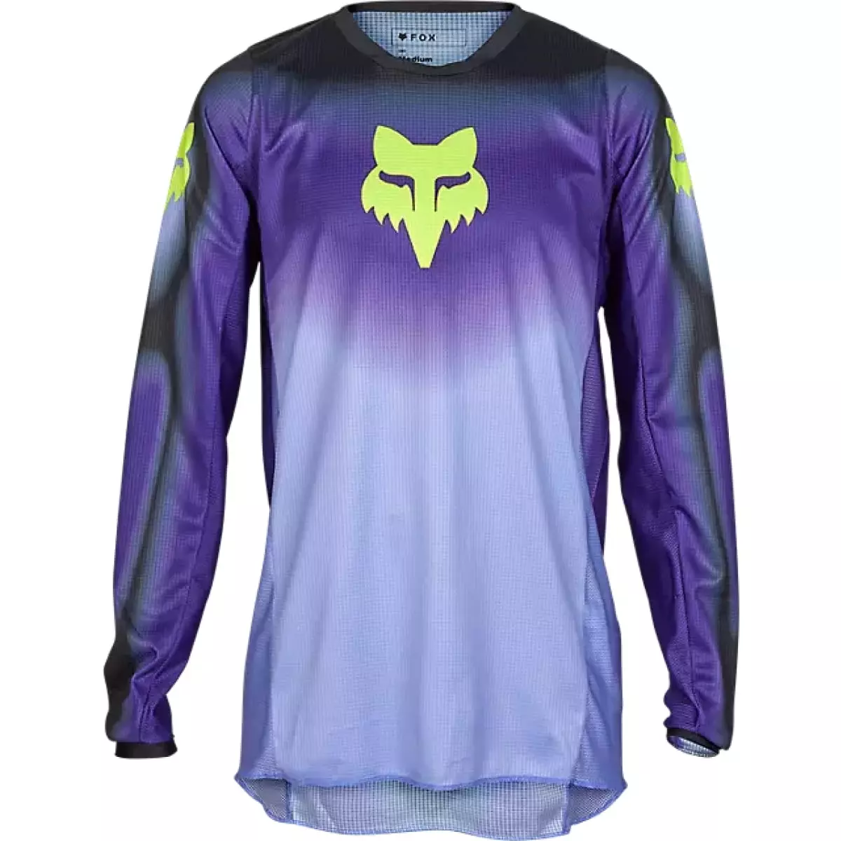 Maillot Cross Fox 180 Interfere MX24 Noir Bleu - Maillot Cross