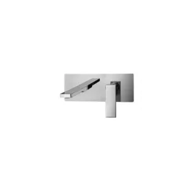 Mitigeur lavabo encastrer complet avec bec 20 cm chrome - Banio