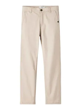 Pantalon Name It Ryan Beige pour Garçon