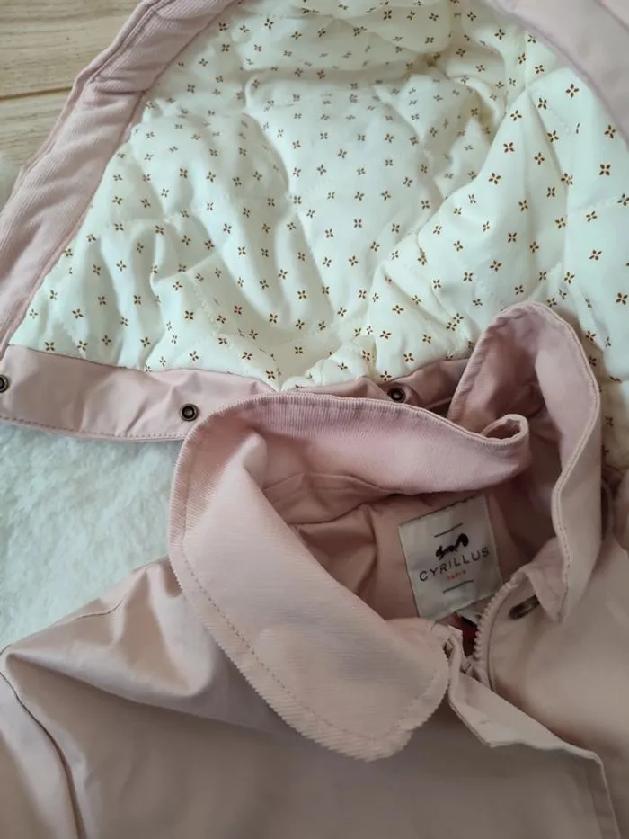 Parka rose 12 ans cyrillus - Cyrillus - 12 ans  | Beebs