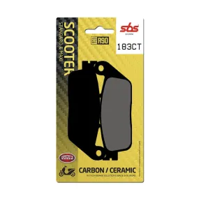 Plaquettes de frein SBS 183 CT Carbone Céramique