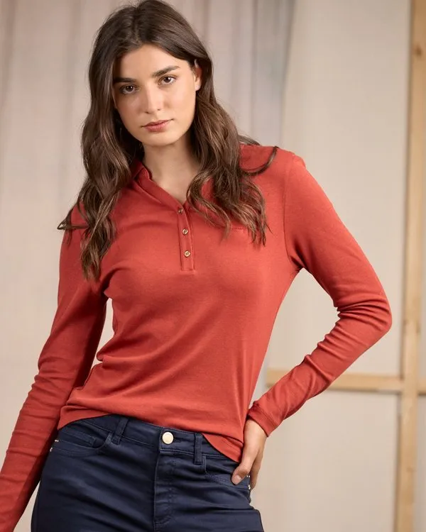 Polo Coralie camel 