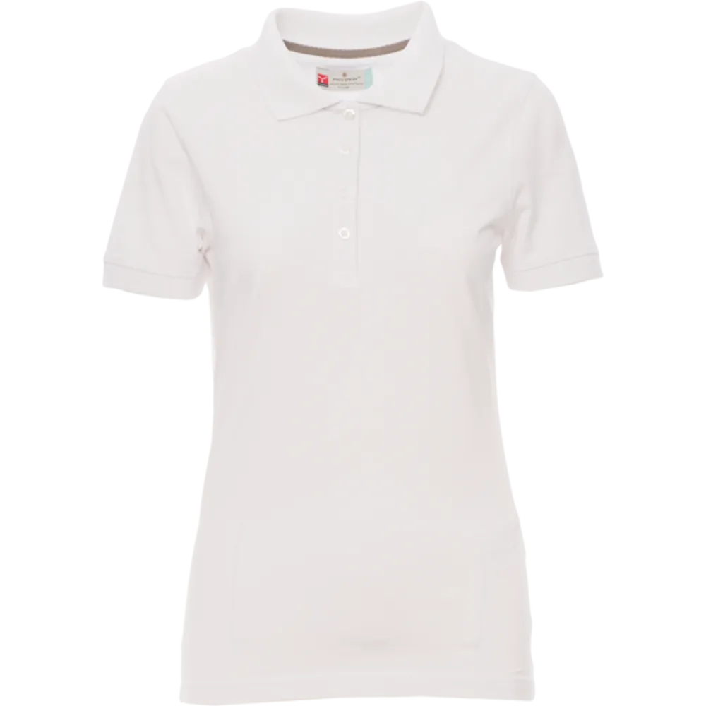 Polo Femme personnalisé express Blanc