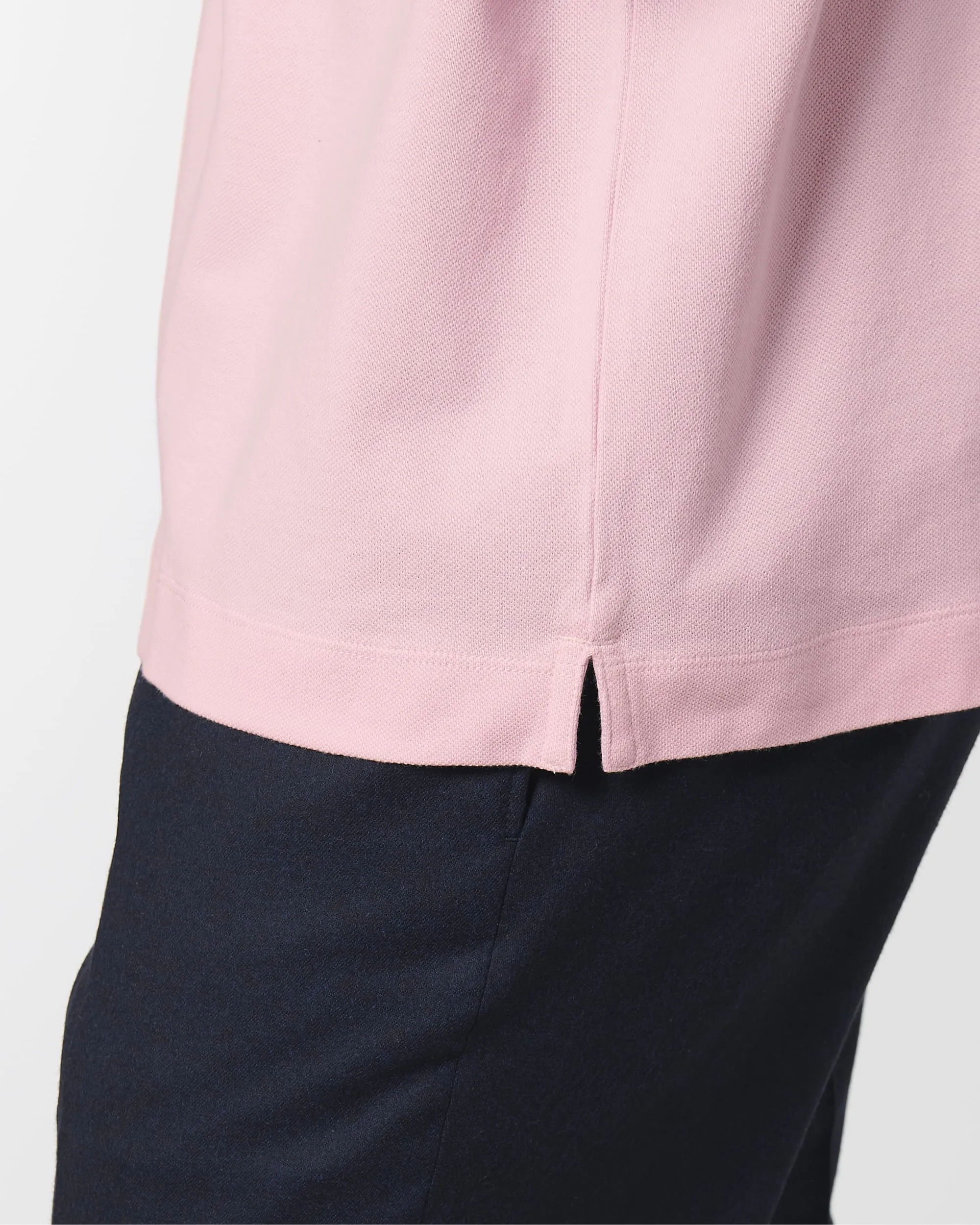Polo rose 100% coton bio