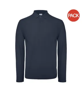 Polos id.001 homme bleu B&C