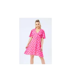 Robe femme rose Hype