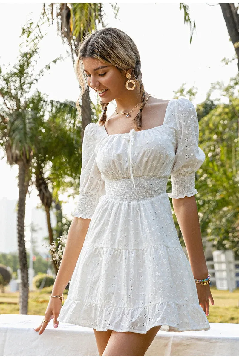 Robe Vintage Broderie Anglaise