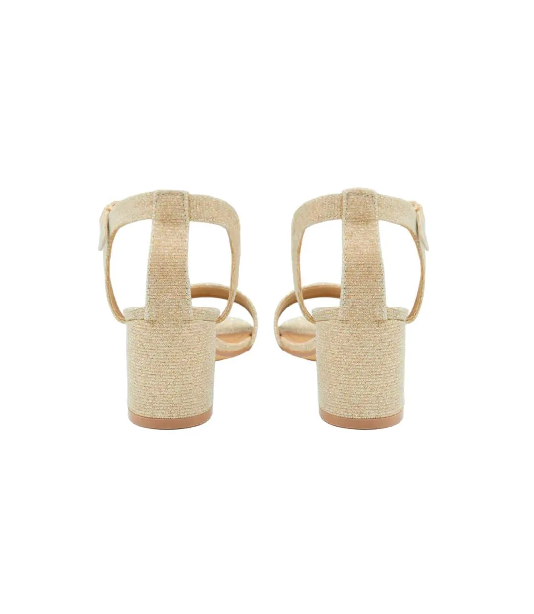 Sandales adrianna femme doré Where´s That From