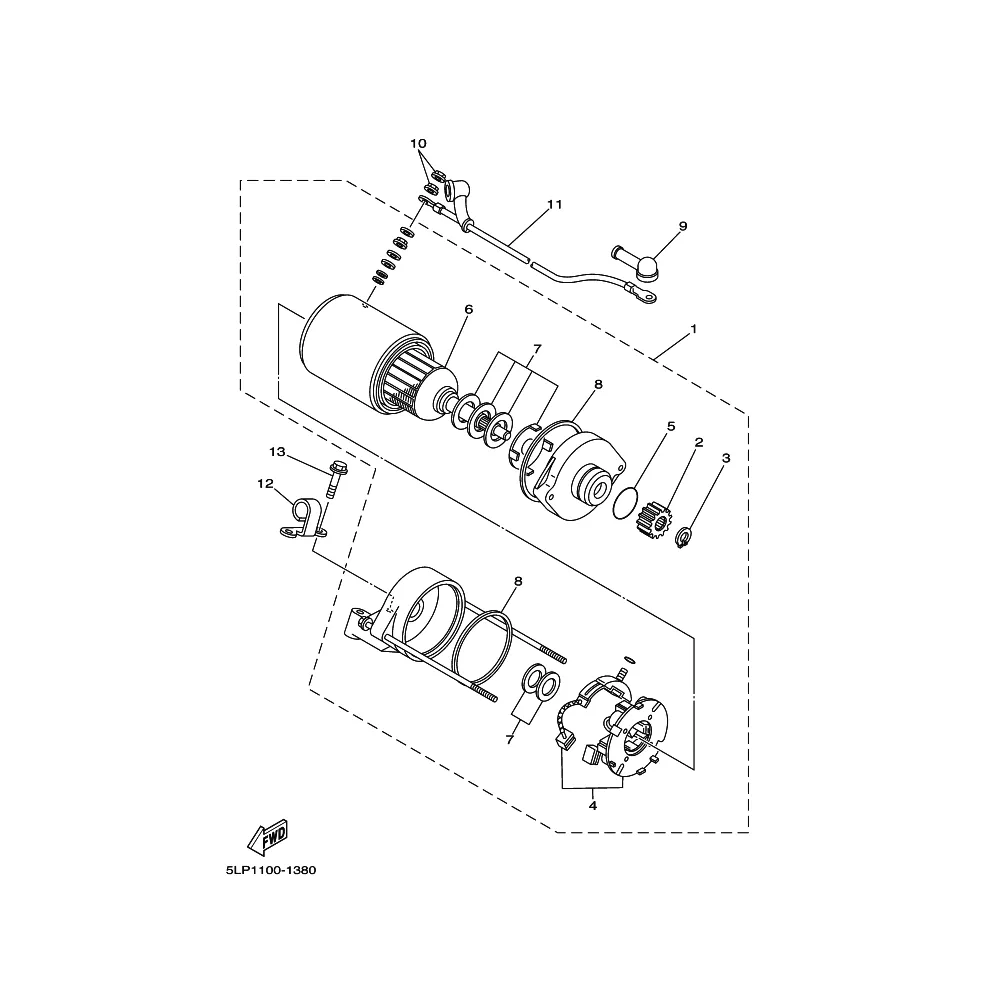 STARTING MOTOR