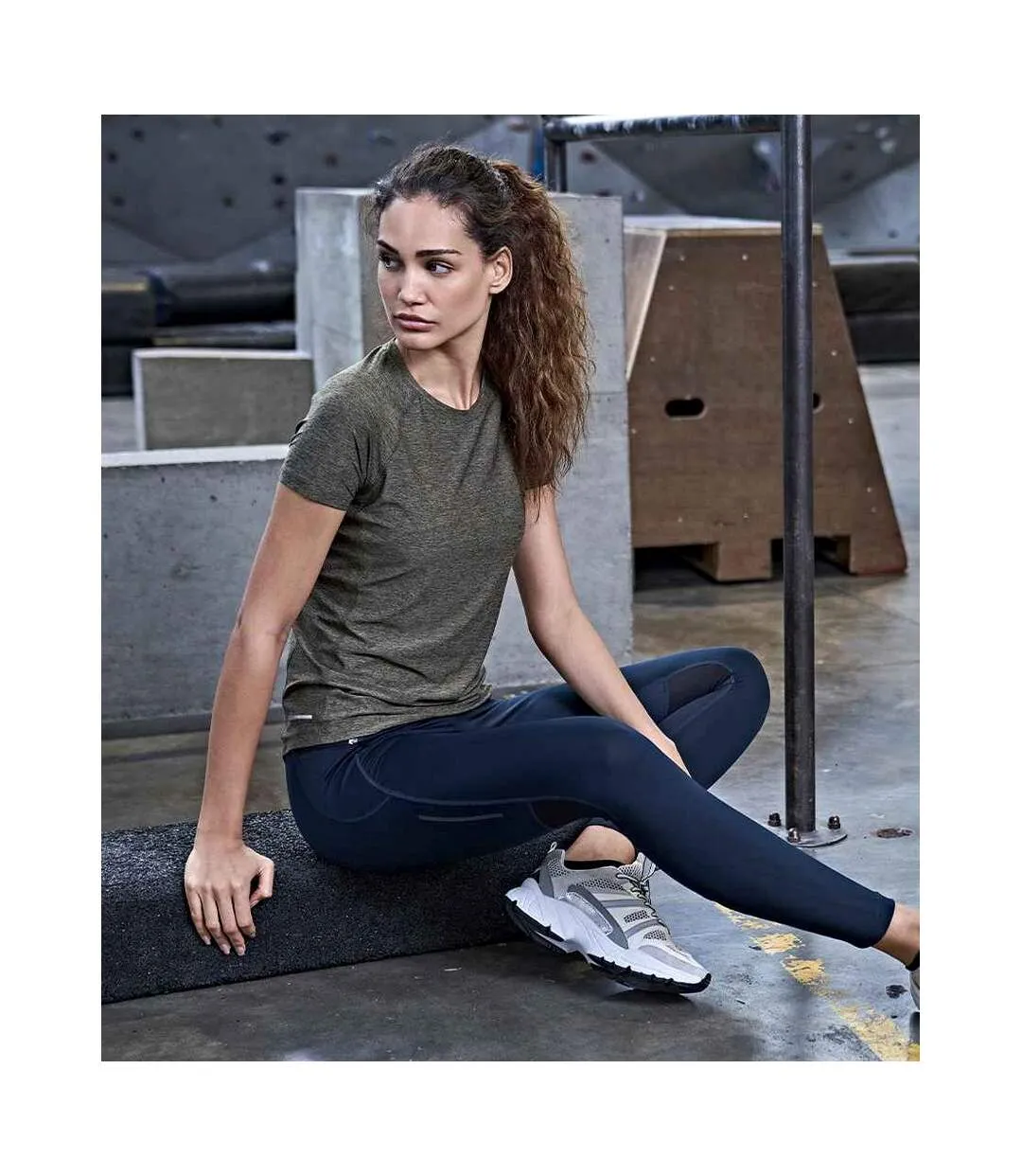 T-shirt femme blanc Tee Jays