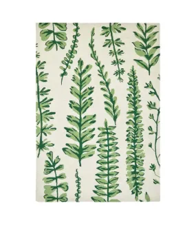 Tapis salon GREENLEAF tufté main en laine