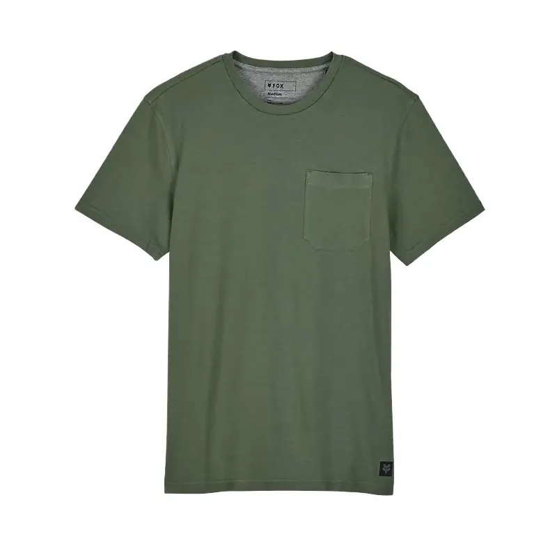 Tee-shirt homme Fox Level Up SS Pocket Tee hunter green