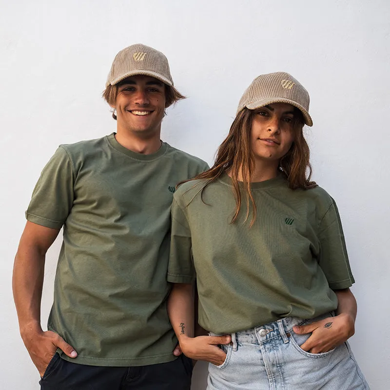 Tee-Shirt kaki coton organique
