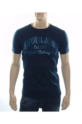 Tee shirt Kaporal 5 Homme manches courtes ZOREV bleu