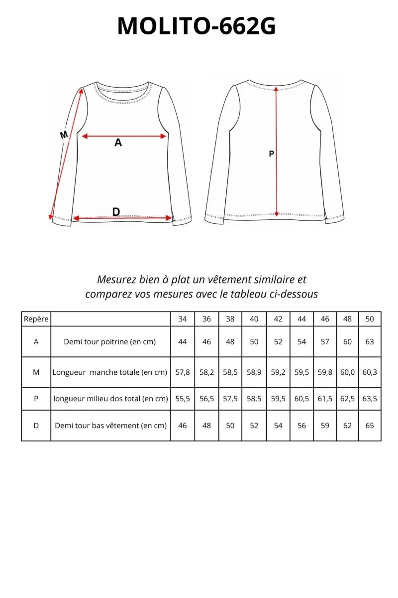 tee shirt manches longues coton