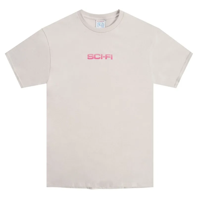 Tee Shirt Sci-Fi Fantasy Slide Tee Ice Gray