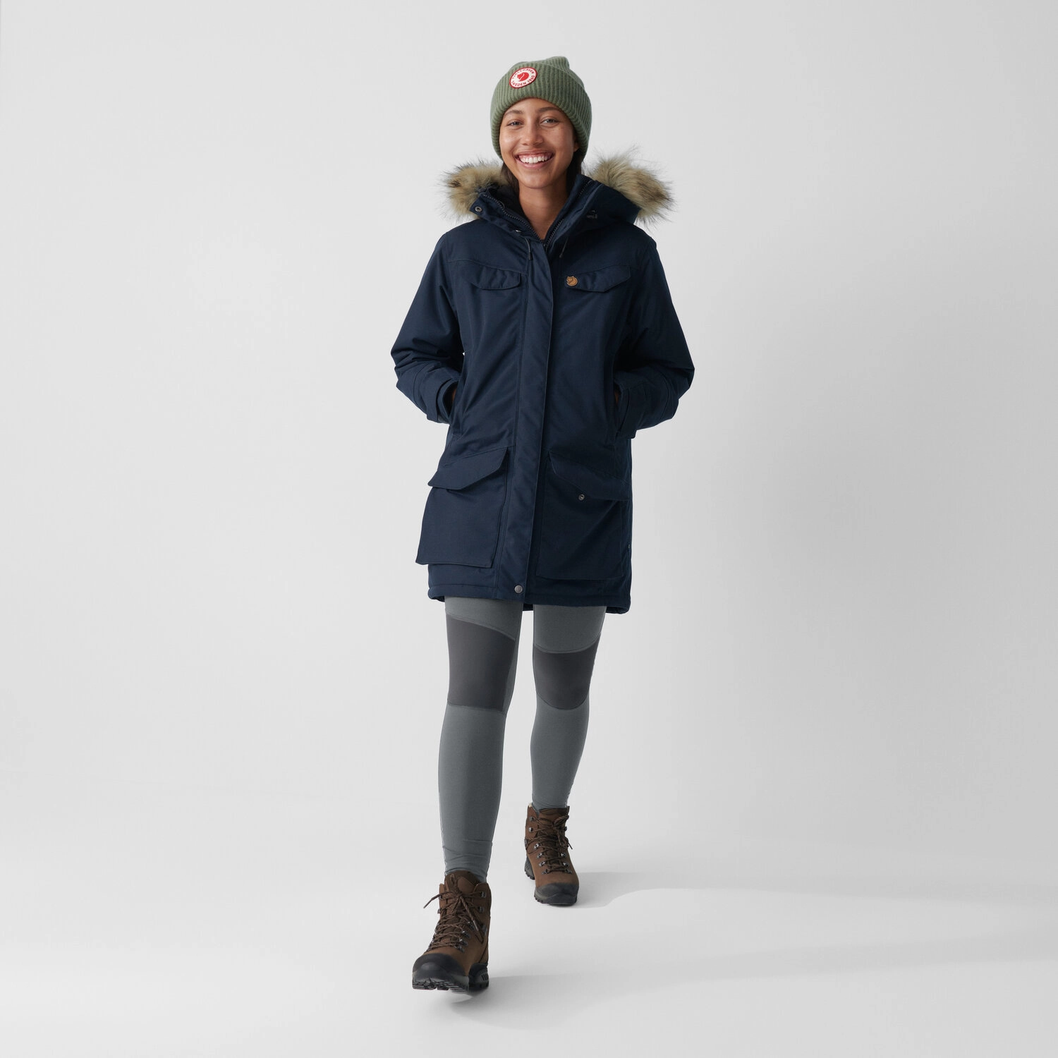 Veste Fjallraven Women Nuuk Parka Dark Navy 22