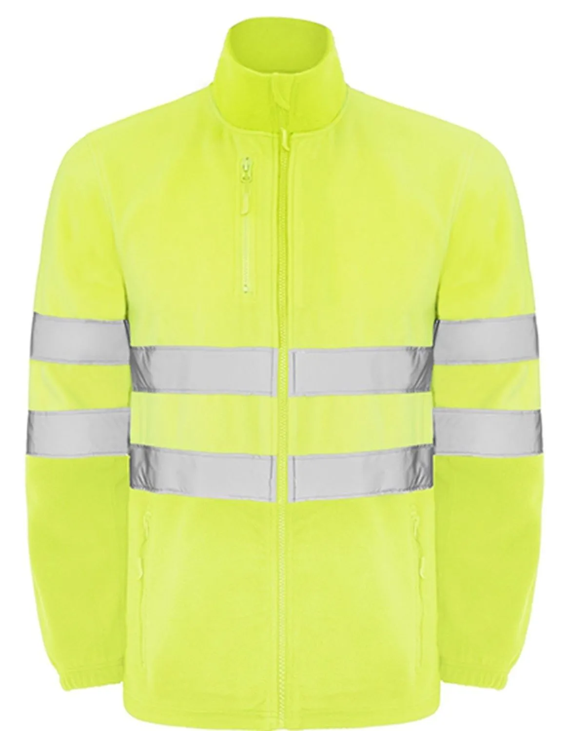 Veste polaire haute visibilité - HV9305 - Homme - jaune fluo 