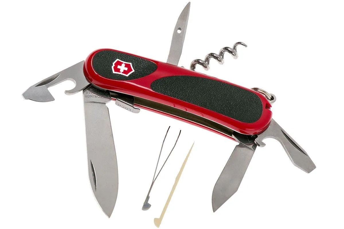 Victorinox EvoGrip S101 rouge-noir 2.3603.SC couteau suisse